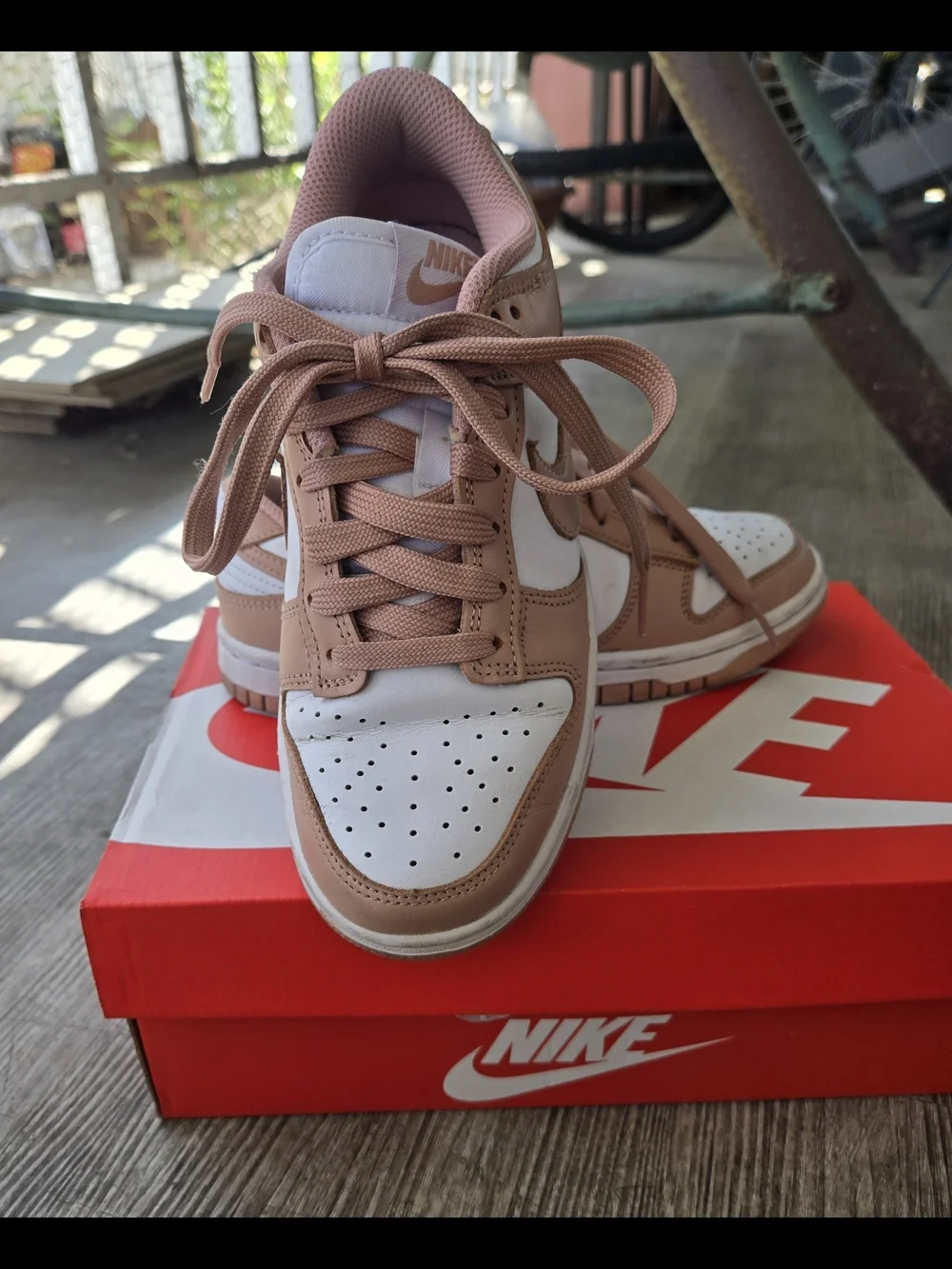 Nike clean white
